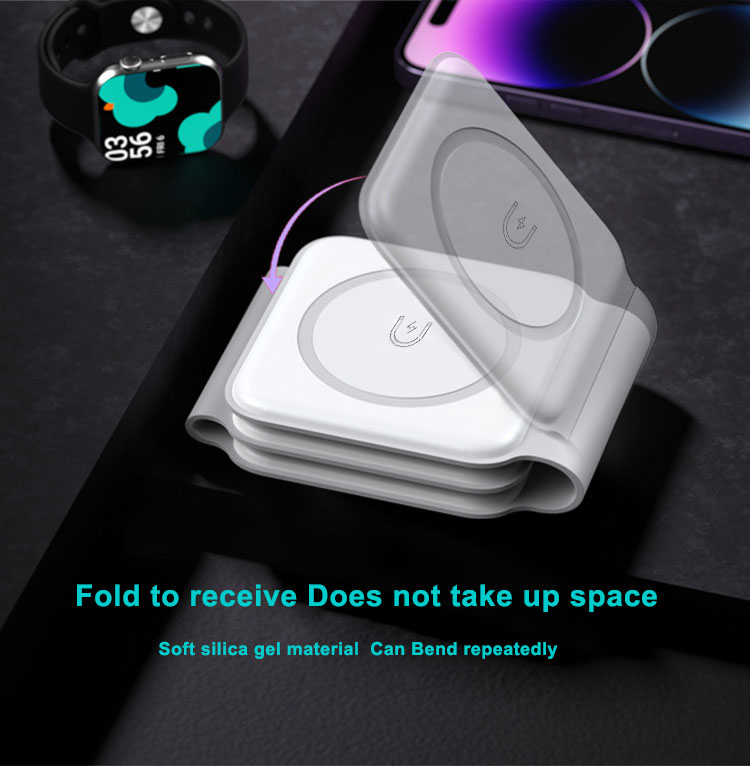 W03 3in1 Wireless Fast Charger 