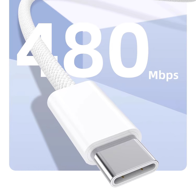 D5 Dual USB-C 60W  Data Cable